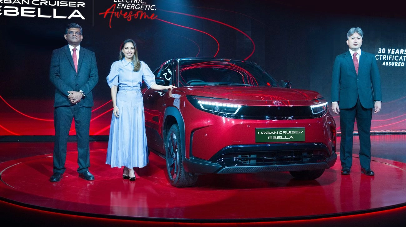 Toyota Urban Cruiser Ebella revealed, Toyota’s first EV for India